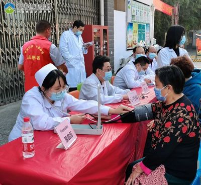 金橋石油苑 為業主辦實事，健康義診暖人心